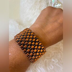 Monet (Vintage) Copper Women Bracelet